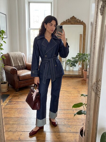 Fiona - Denim Jacket Look