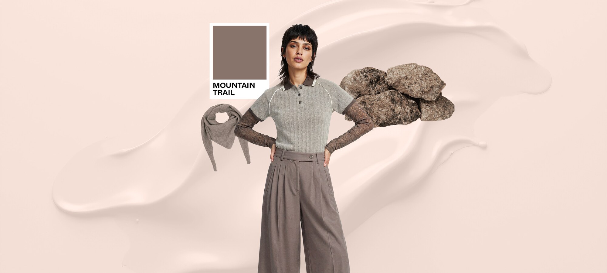 Comfort Zone color palette Trend Color: Mountain Trail