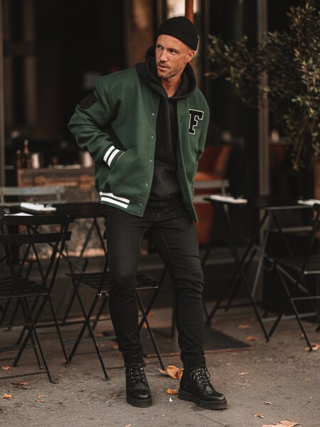 Daniel Fuchs - Green College Streetstyle Look by DAN FOX APPAREL