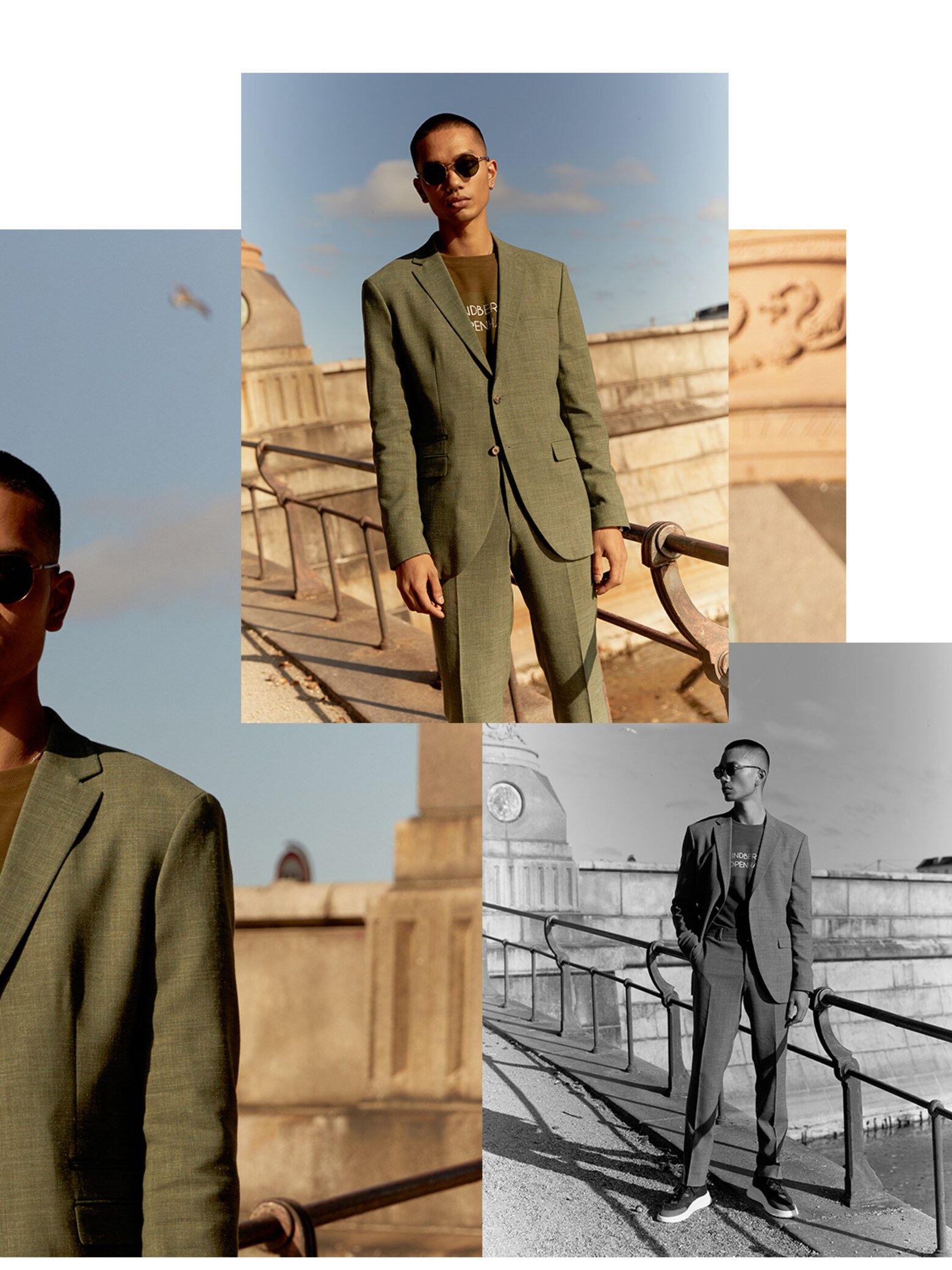 Easily & casually styled Suit Upgrade