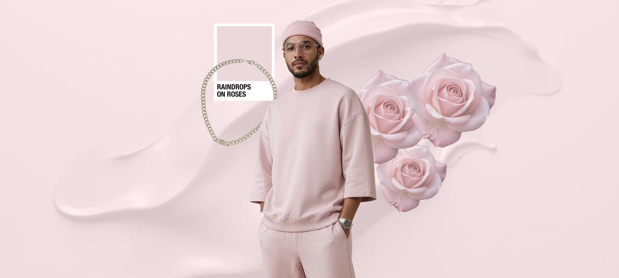 Powdered Pastels Trend Color: Raindrops on Roses