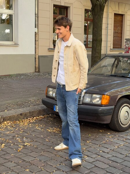 Marlon - Cream Jacket Look by LTB