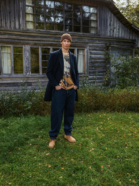 Christopher - Coat And Pullover Stylish Look