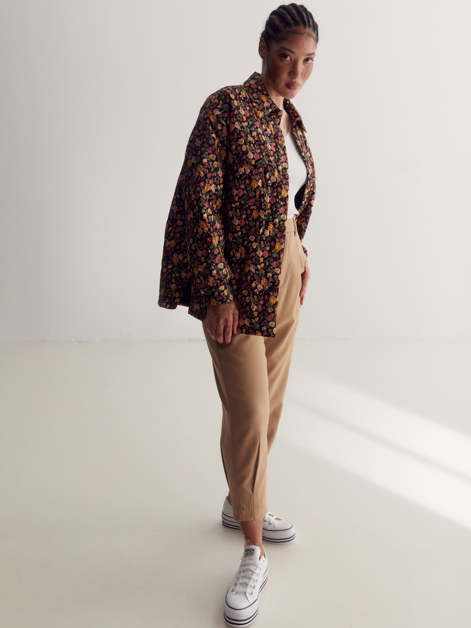 Medium Tall & Straight Body Type: Fit Guide High-Waist Trousers