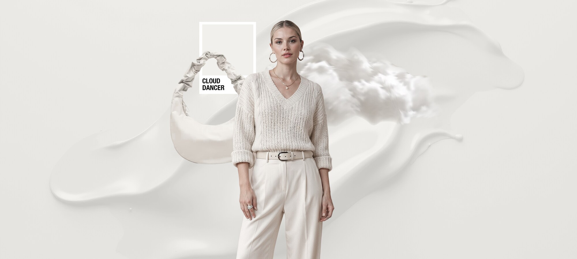 Powdered Pastels Trend Color: Cloud Dancer