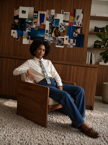 The AY Style Collective - Casual Jeans & Tie Combo Look