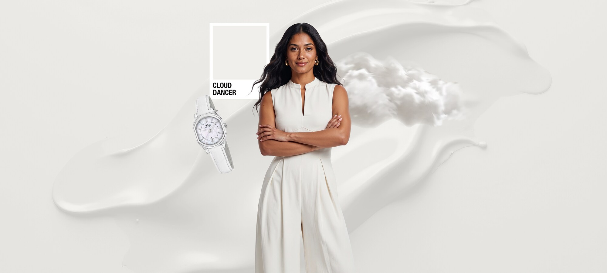 Take a Break color palette Trend Color: Cloud Dancer