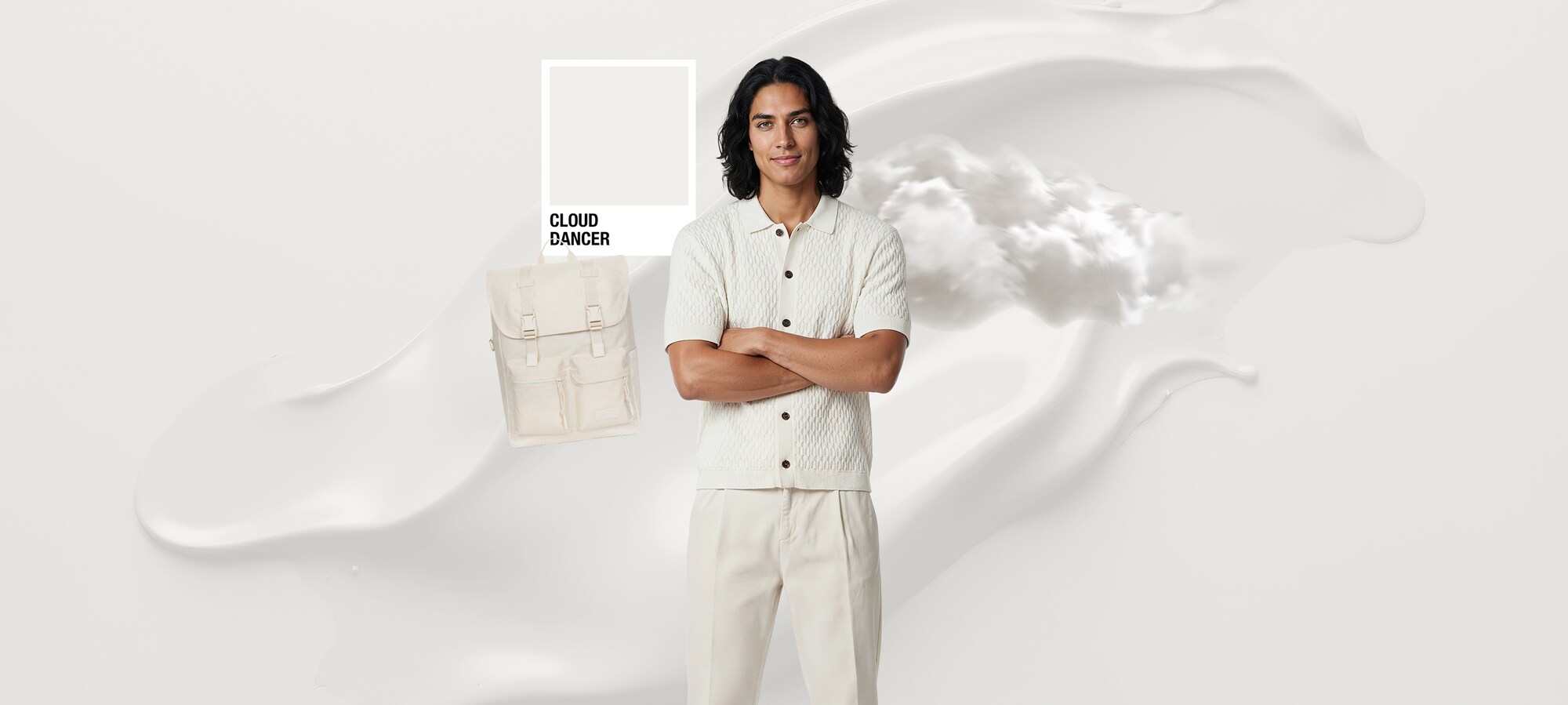 Take a Break color palette Trend Color: Cloud Dancer