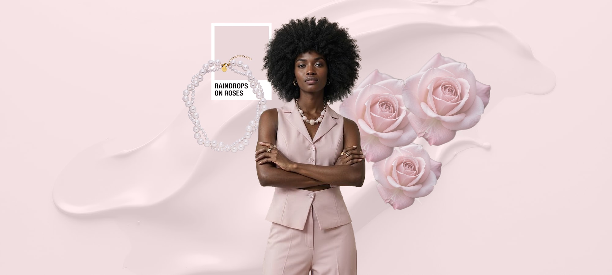 Powdered Pastels Trend Color: Raindrops on Roses