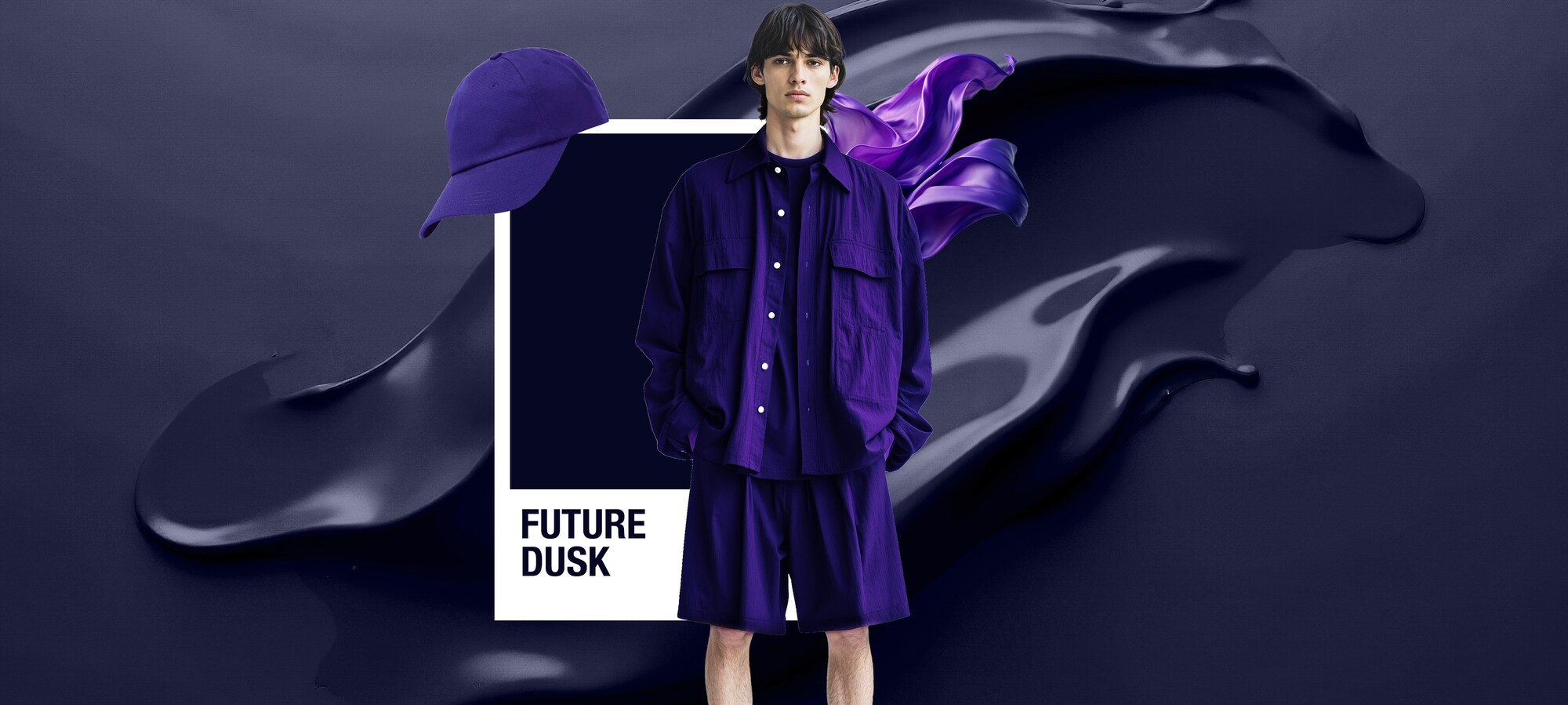 Spalvos, kurios ištrina ribas Future Dusk