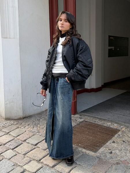 Veta - Denim Skirt Look by G-STAR