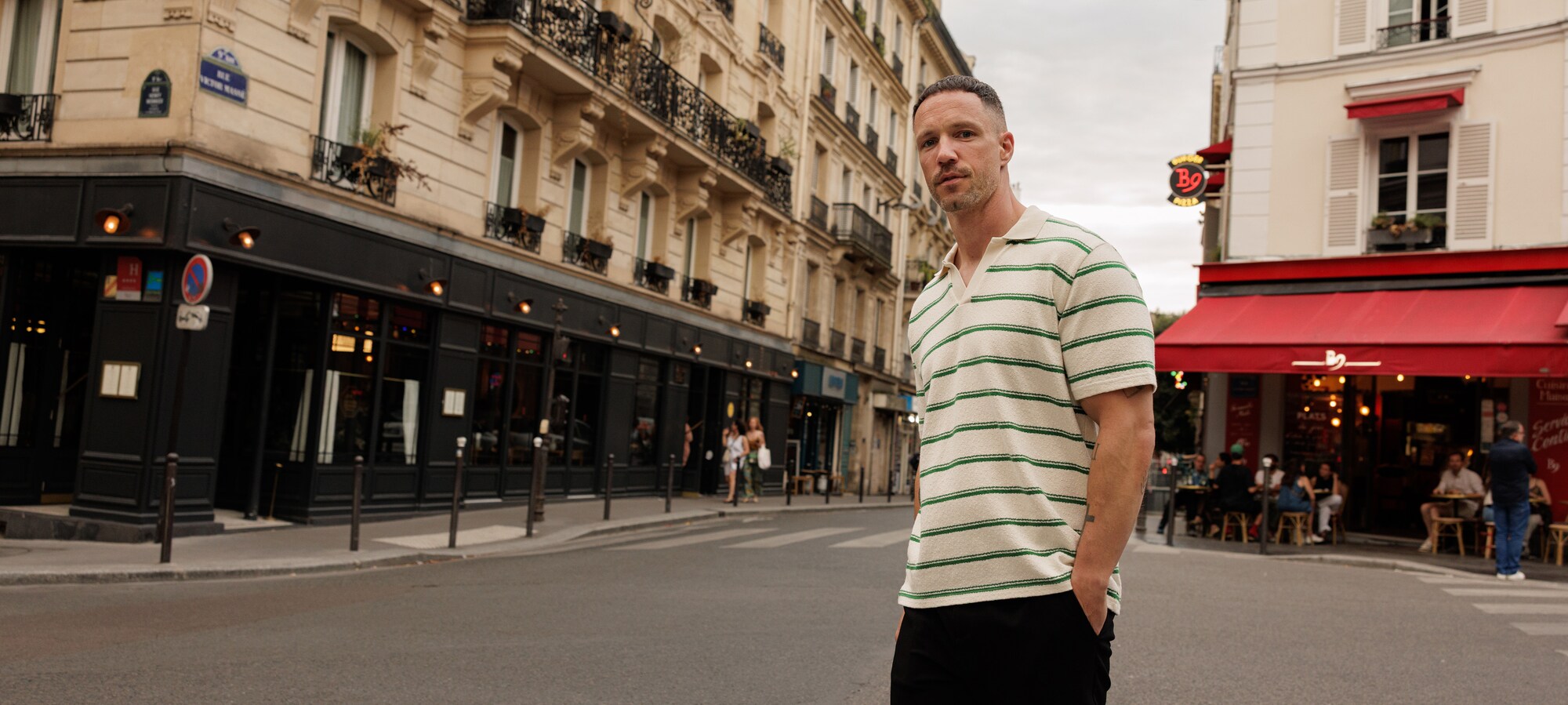 Coffee in Paris Dan Fox Apparel