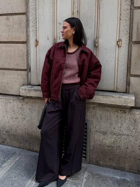 Blanka - Workwear Jacket And Knit Look