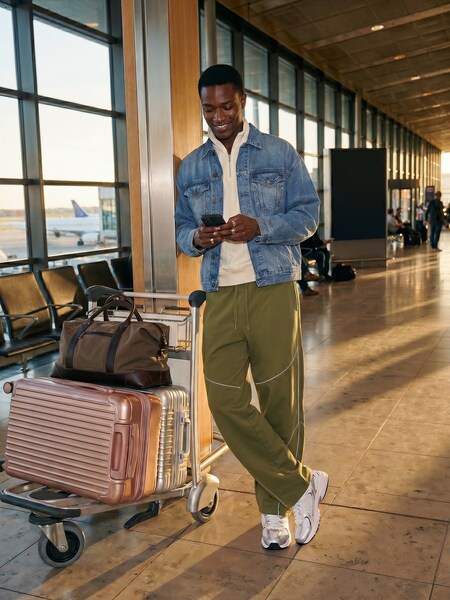 The AY Style Edit - Green Sweatpants Look