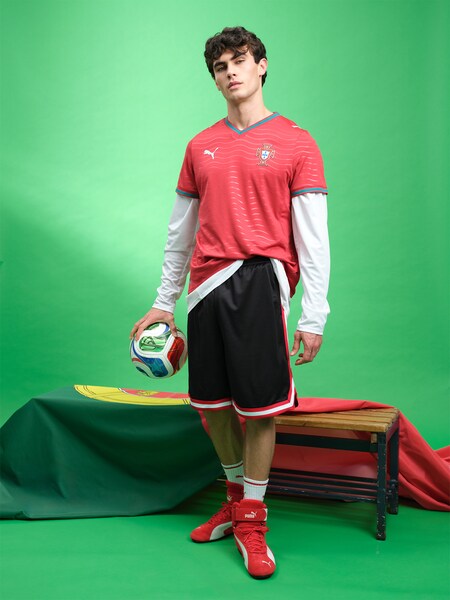 Diego Alvarez - Portugal Home Jersey Look