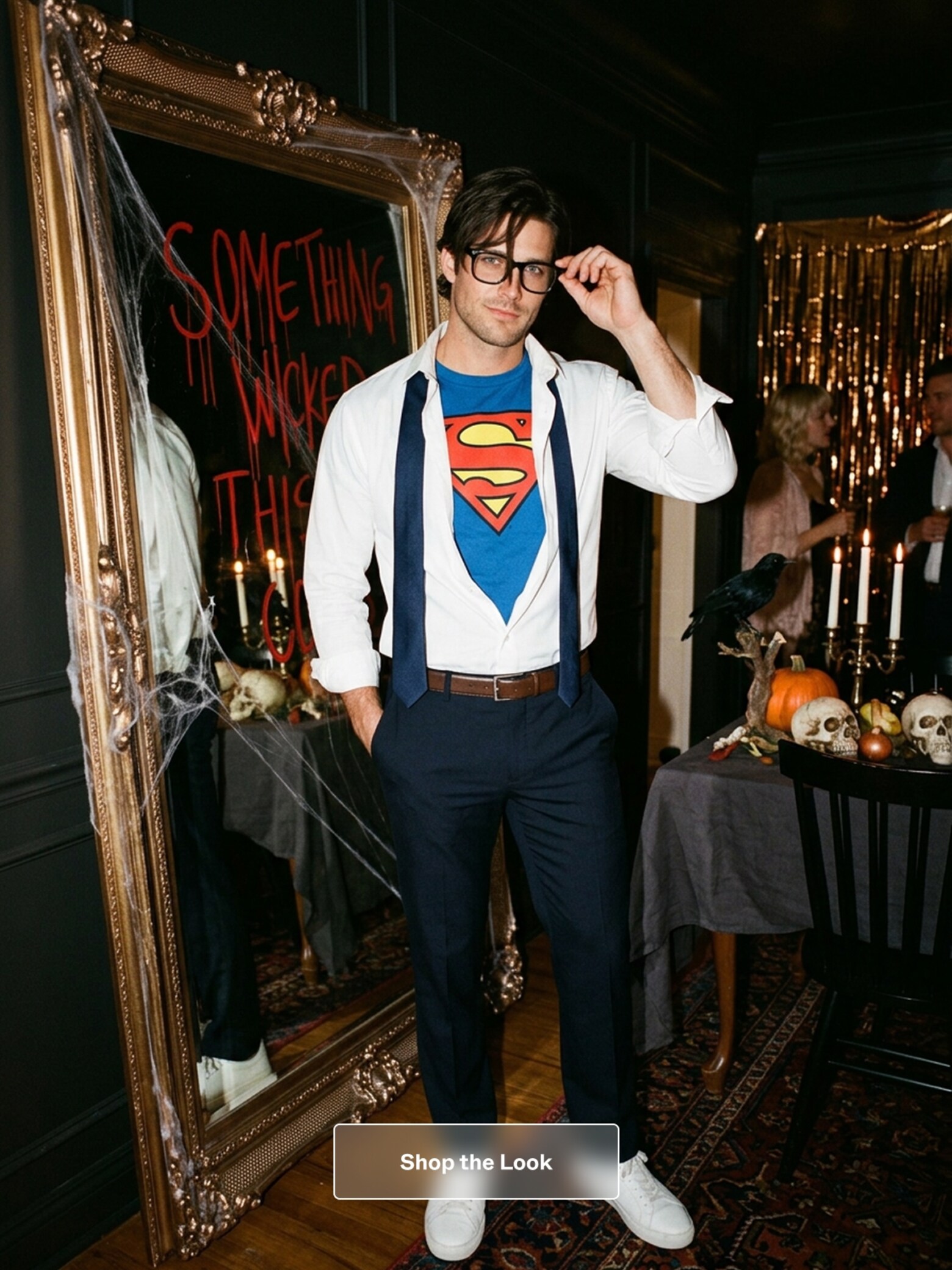 The AY Style Edit - Halloween Clark Kent Look