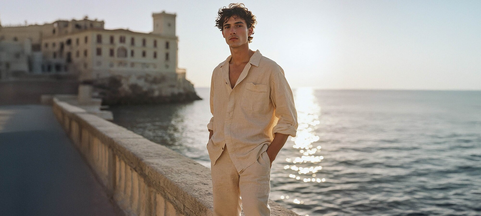 Šauniausias audinys Pajusk vėjo dvelksmą su linu