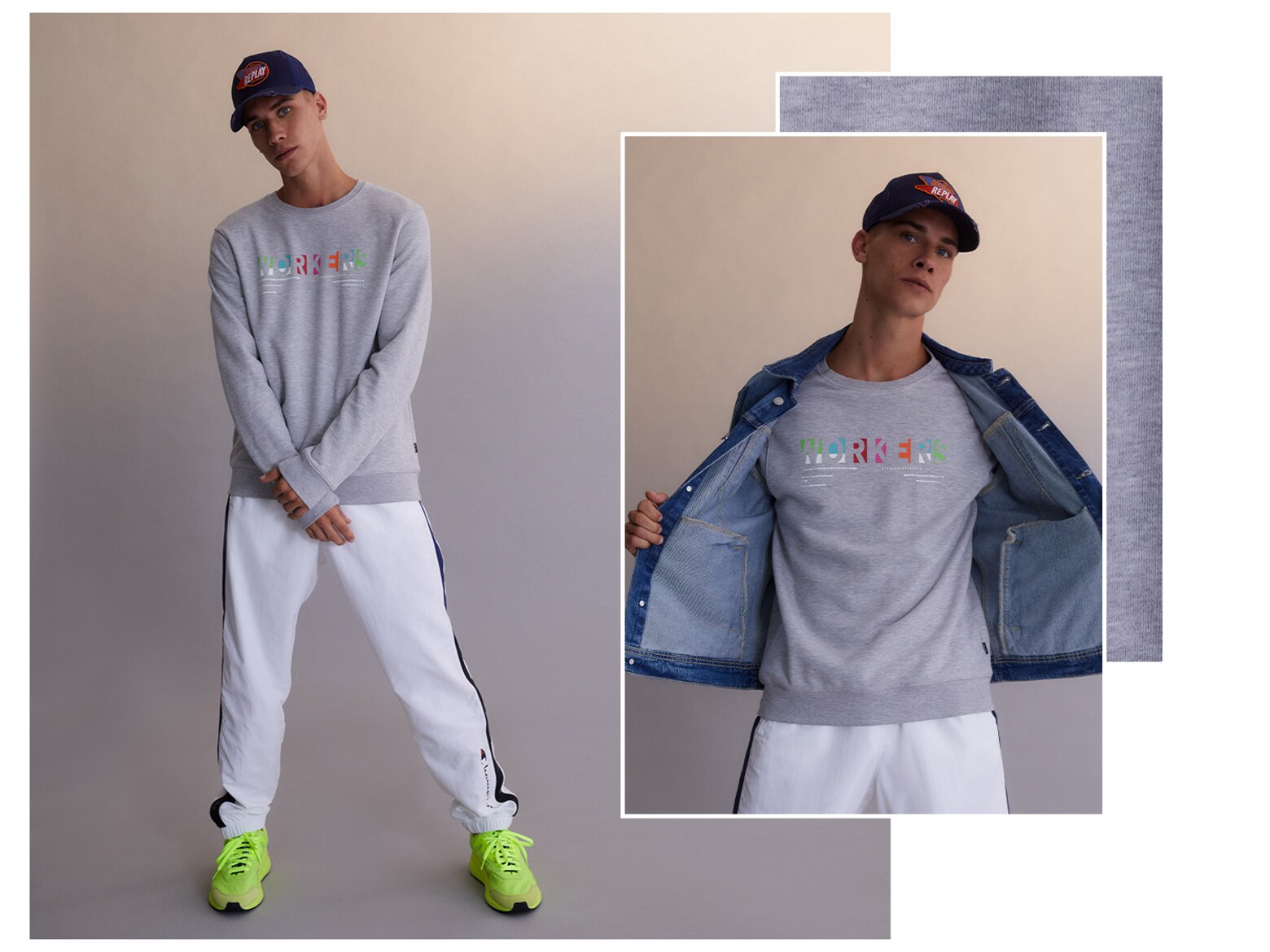 Colorato & Sorprendente Logo-Sweater