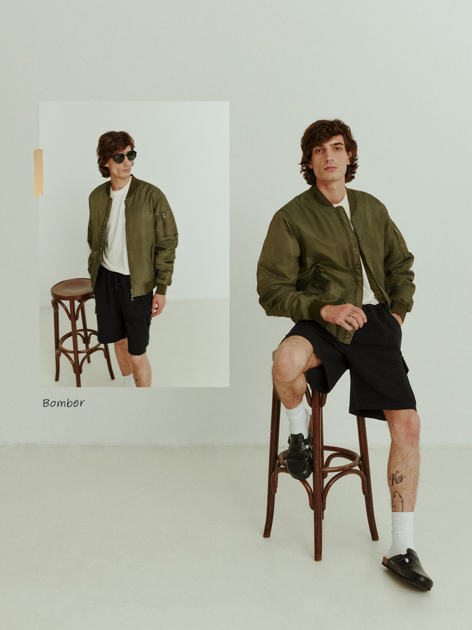 Andrei - Casual Bomber Jacket Look