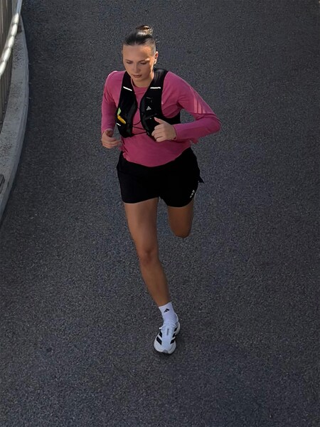 Carla - Pink Running Look by adidas Performance