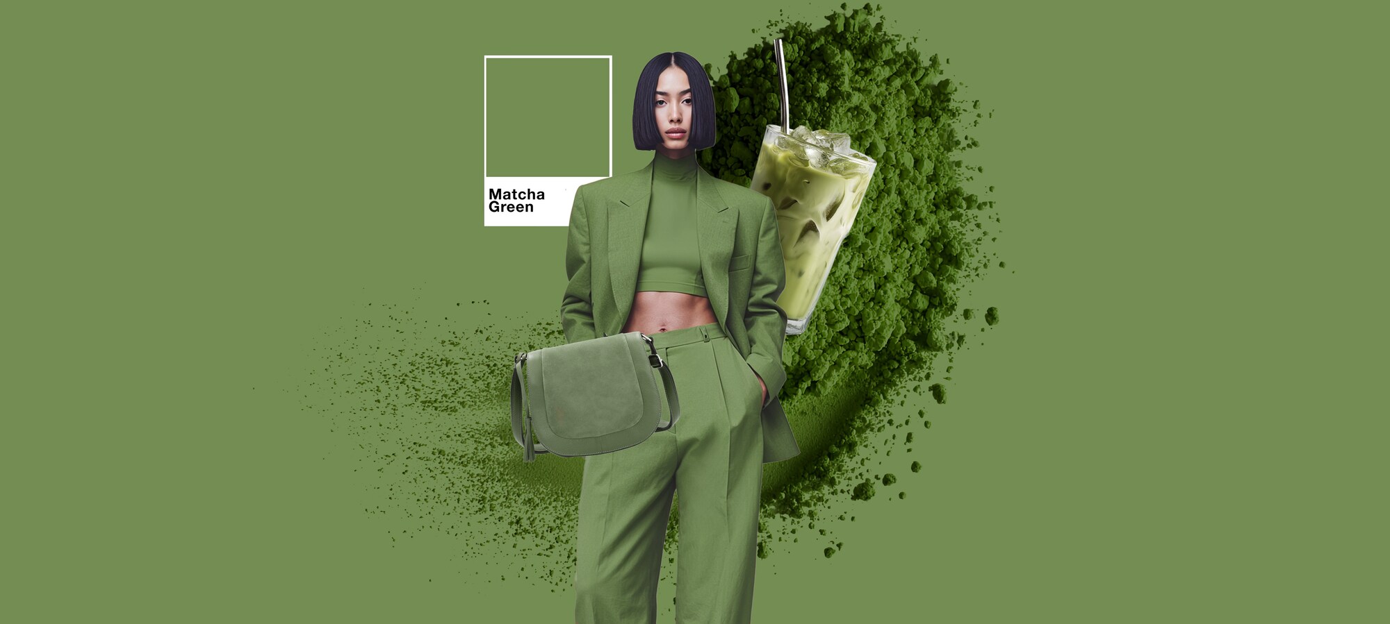 Svaigs un enerģisks tonis Matcha Green