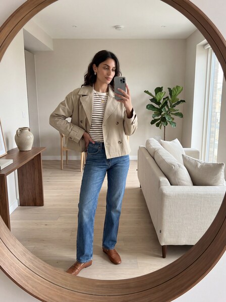 Fiona - Trench Coat Look