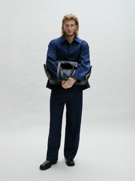 Loris Karius - Classic Blue Monochrome Look