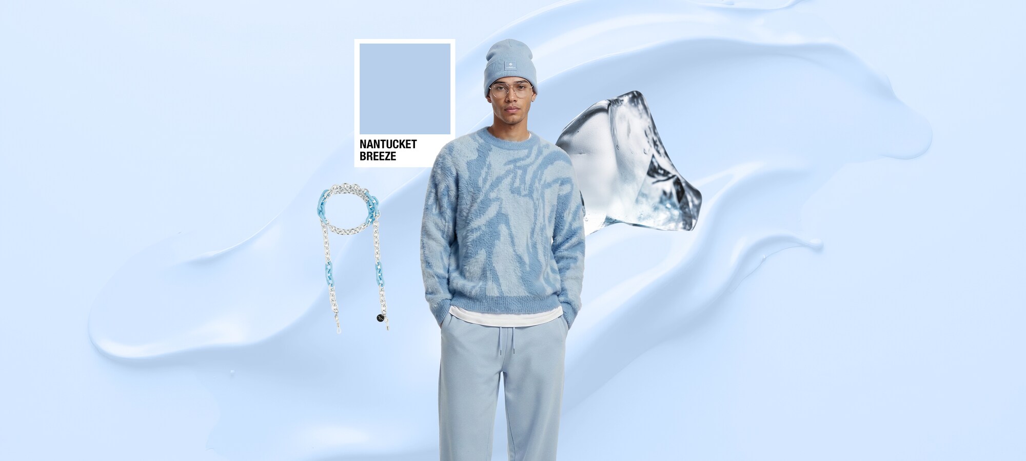 Atmospheric color palette Trend Color: Nantucket Breeze