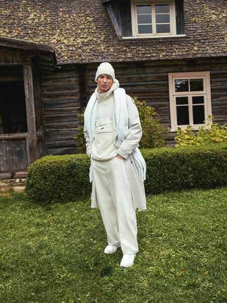 Christopher - All White Stylish Look