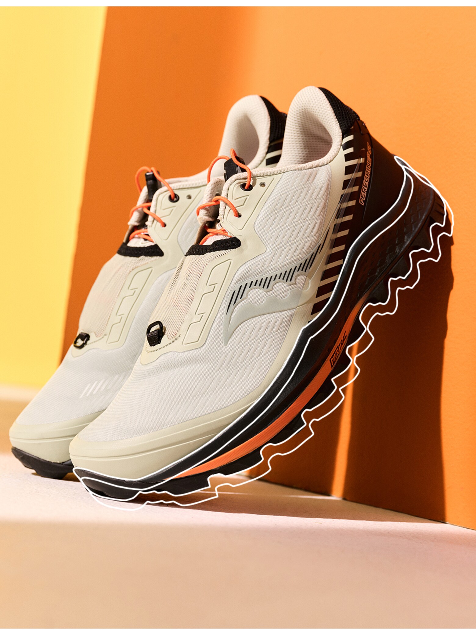 C'est parti pour la run ! Chaussures de course à pied