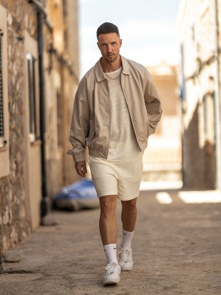 Daniel Fuchs - Basic Beige Blouson Look by DAN FOX APPAREL