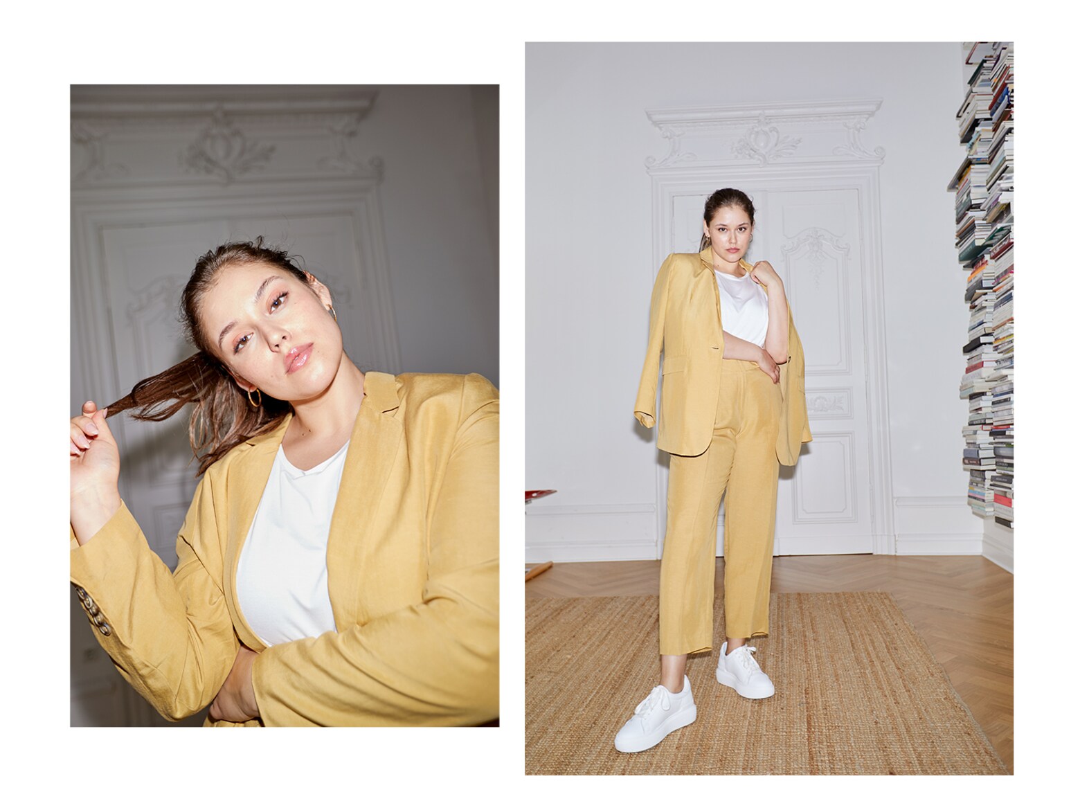 Kurvig Business-looks som imponerar