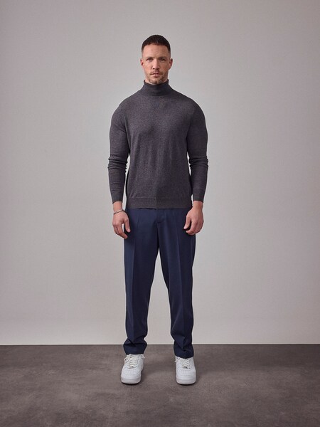 Daniel Fuchs - Classy Casual Turtleneck Look by DAN FOX APPAREL