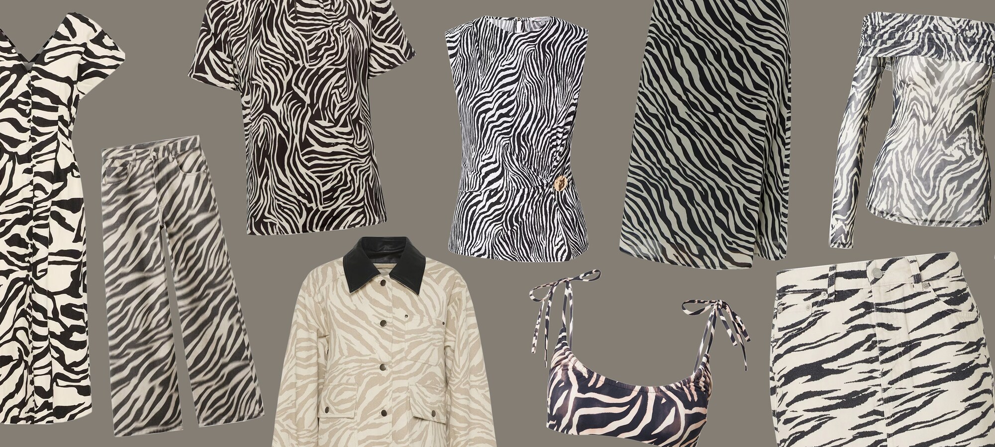 Graafiset linjat tuovat särmää tyyliin Seepra liikkeessä