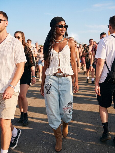 The AY Style Collective - White Top Shorts Look