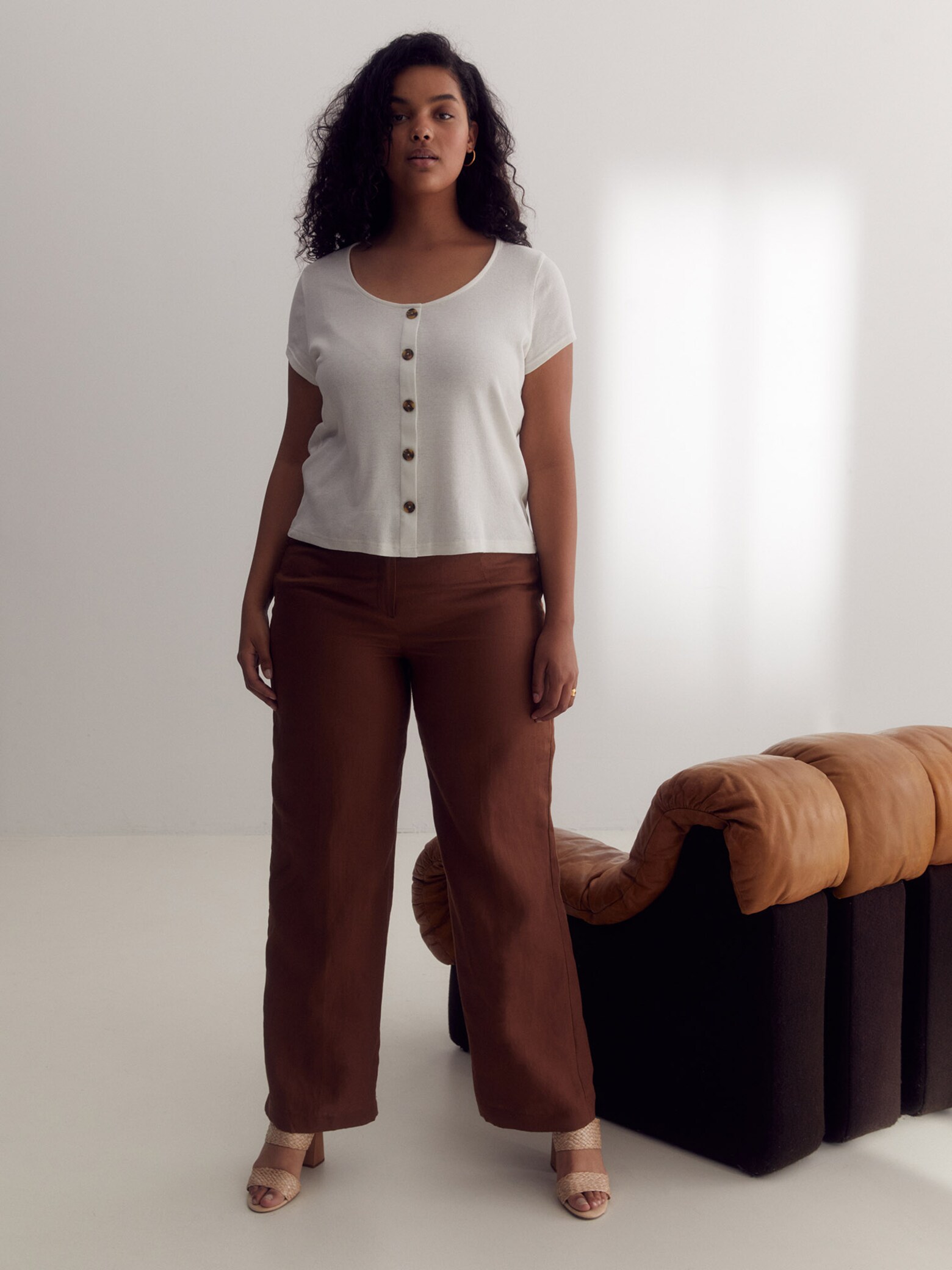 Bodytype - Cu forme: Idei de pantaloni Pantaloni largi