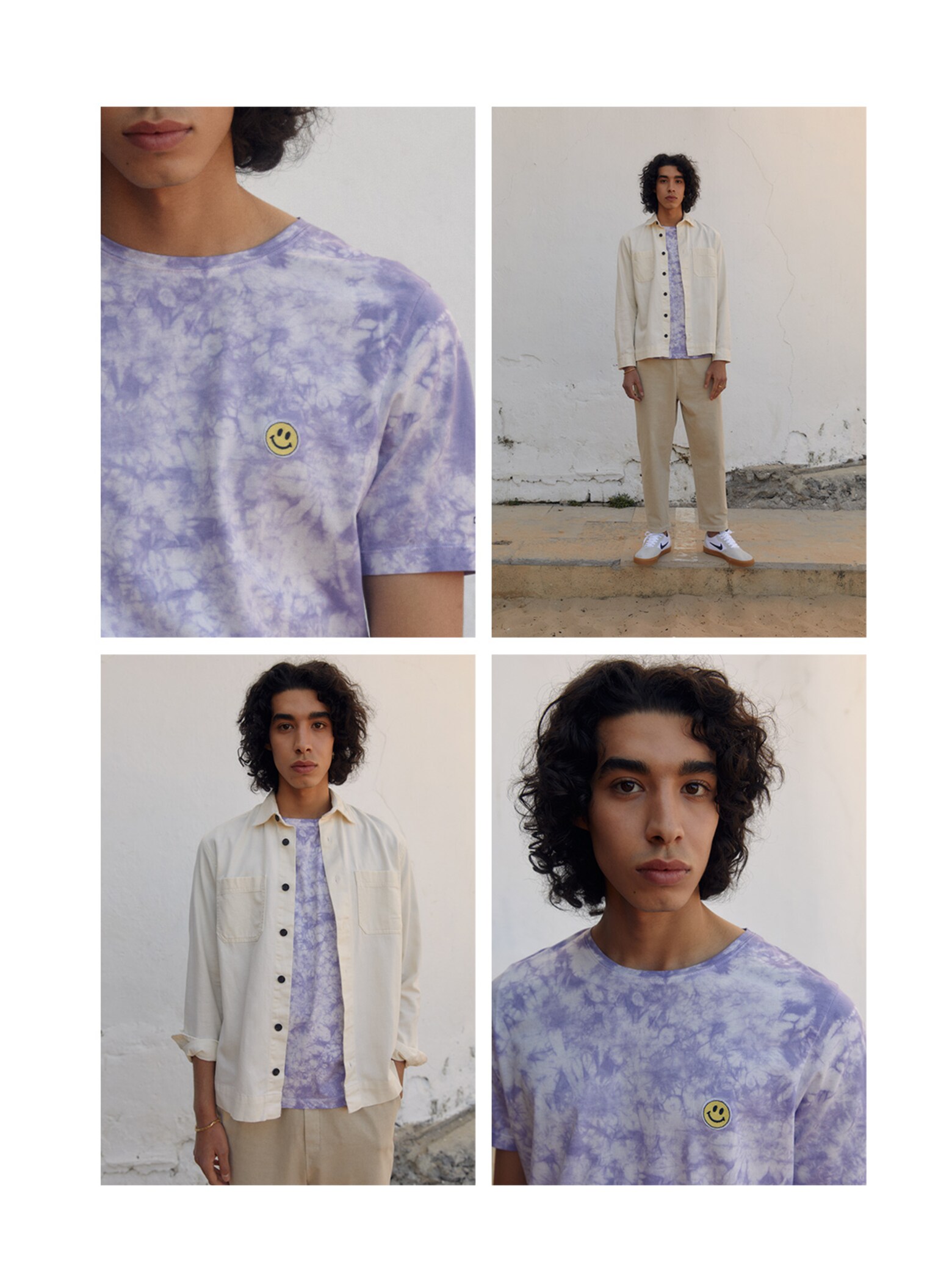 Trend-Muster lässig gestylt Batik Shirts