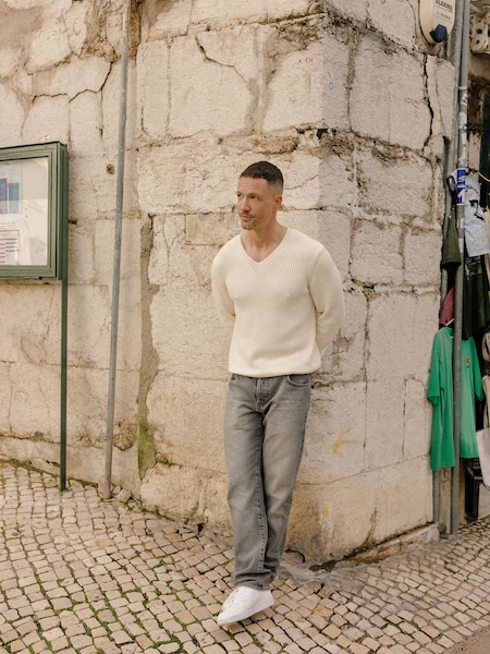 Daniel Fuchs - Offwhite Pullover Look