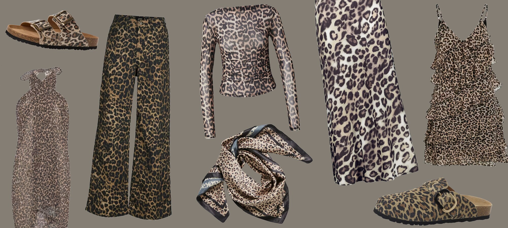 Ajaton kuosi modernilla särmällä Leopardi valloillaan