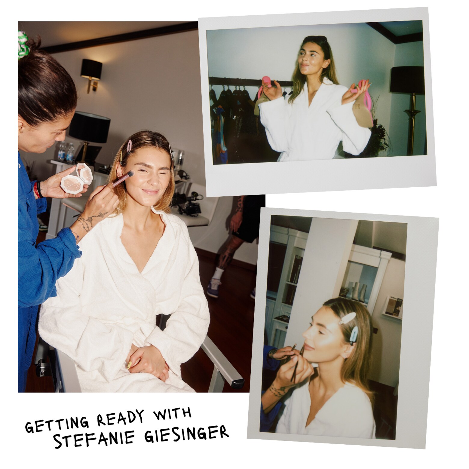 Gjør deg klar med Stefanie Giesinger Spektakulære glam-looks