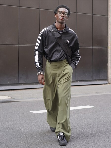 Julien A. - Black Jacket Look by adidas Originals