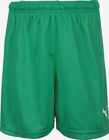 PUMA Workout Pants 'Liga' in Green: front