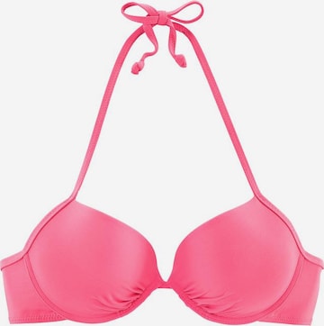 Top per bikini di BUFFALO in rosa: frontale