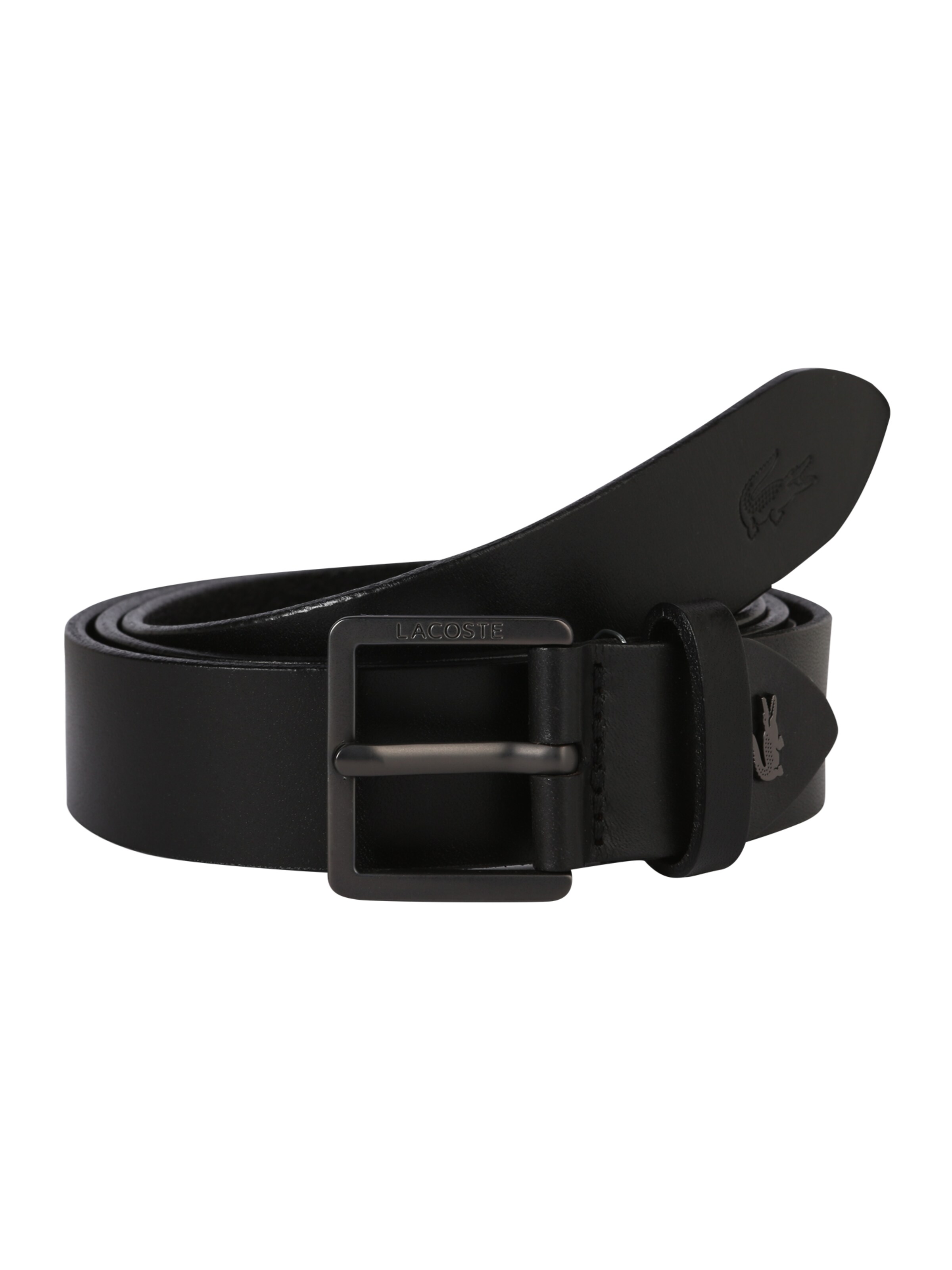 LACOSTE - Riem in de kleur Zwart