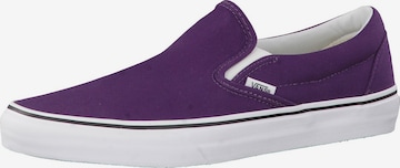 VANS Slip-Ons in Purple: front