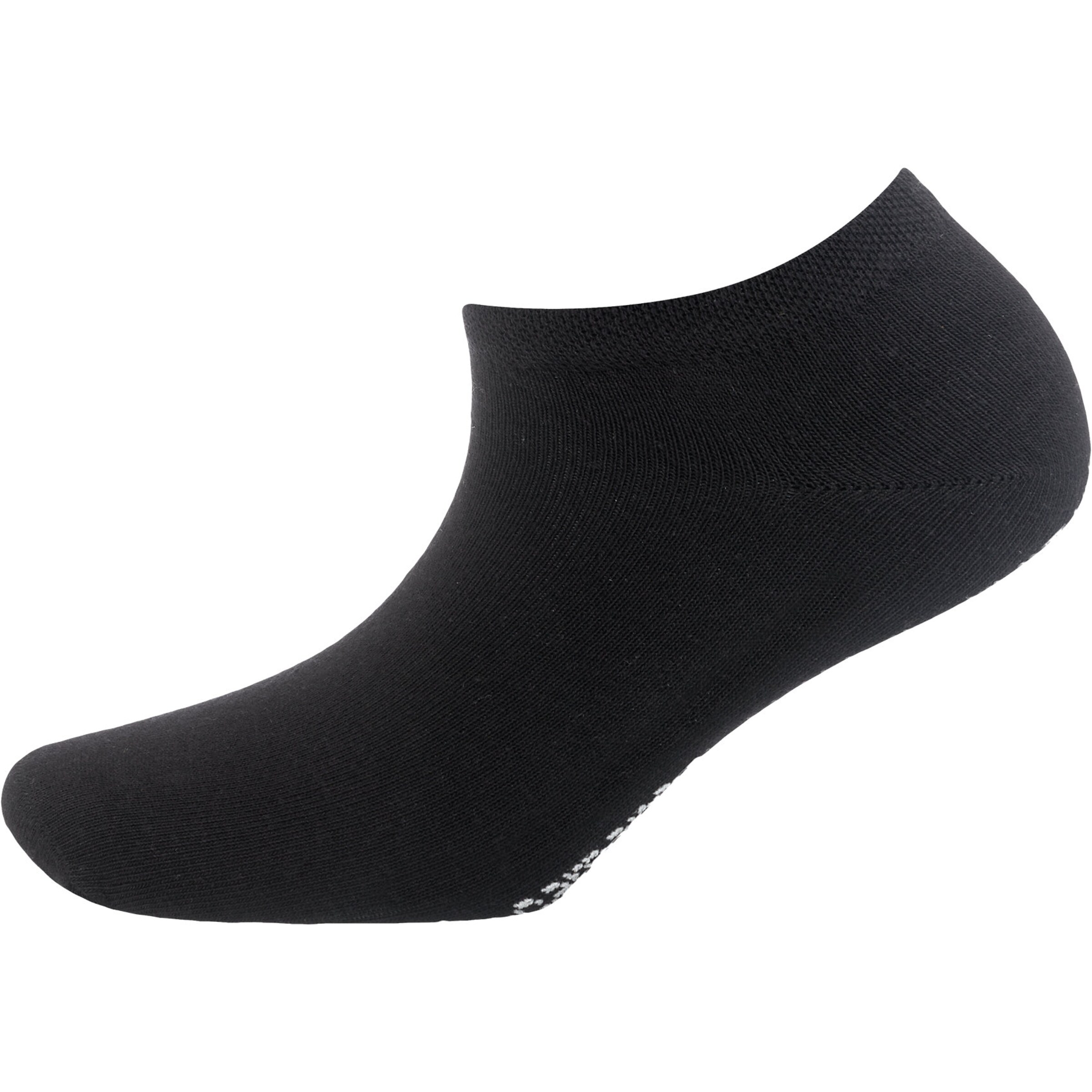 Calzino invisibile 'Charlie' di camano in nero