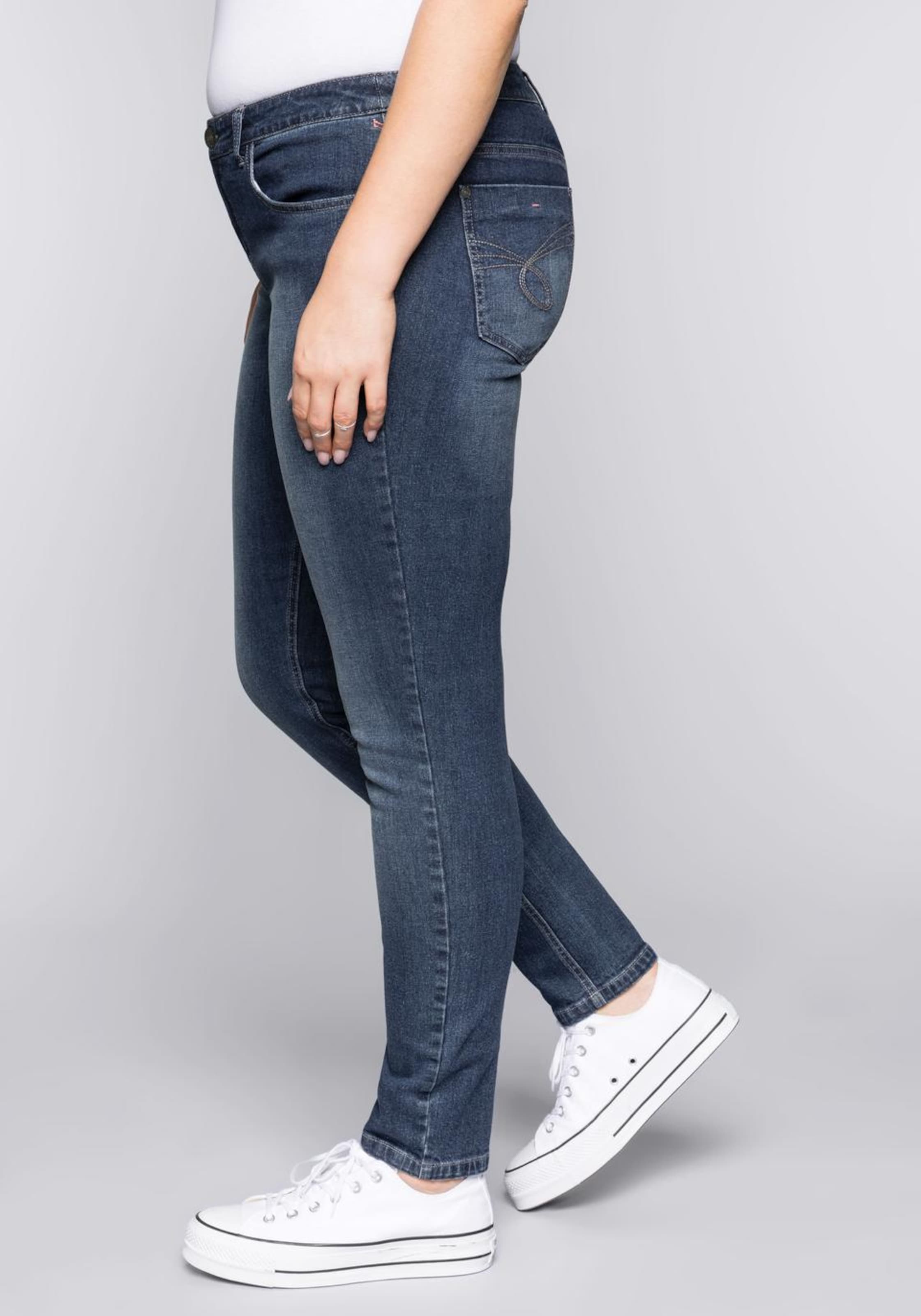 Frauen Jeans SHEEGO Jeans in Blau - CQ45774