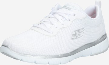 SKECHERS Trampki niskie 'Flex Appeal 3.0' w kolorze biały: przód