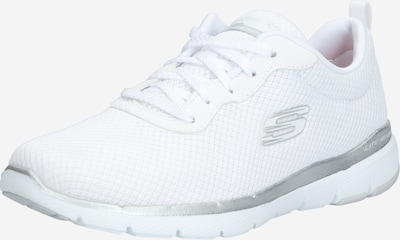 SKECHERS Baskets basses 'Flex Appeal 3.0' en blanc, Vue avec produit