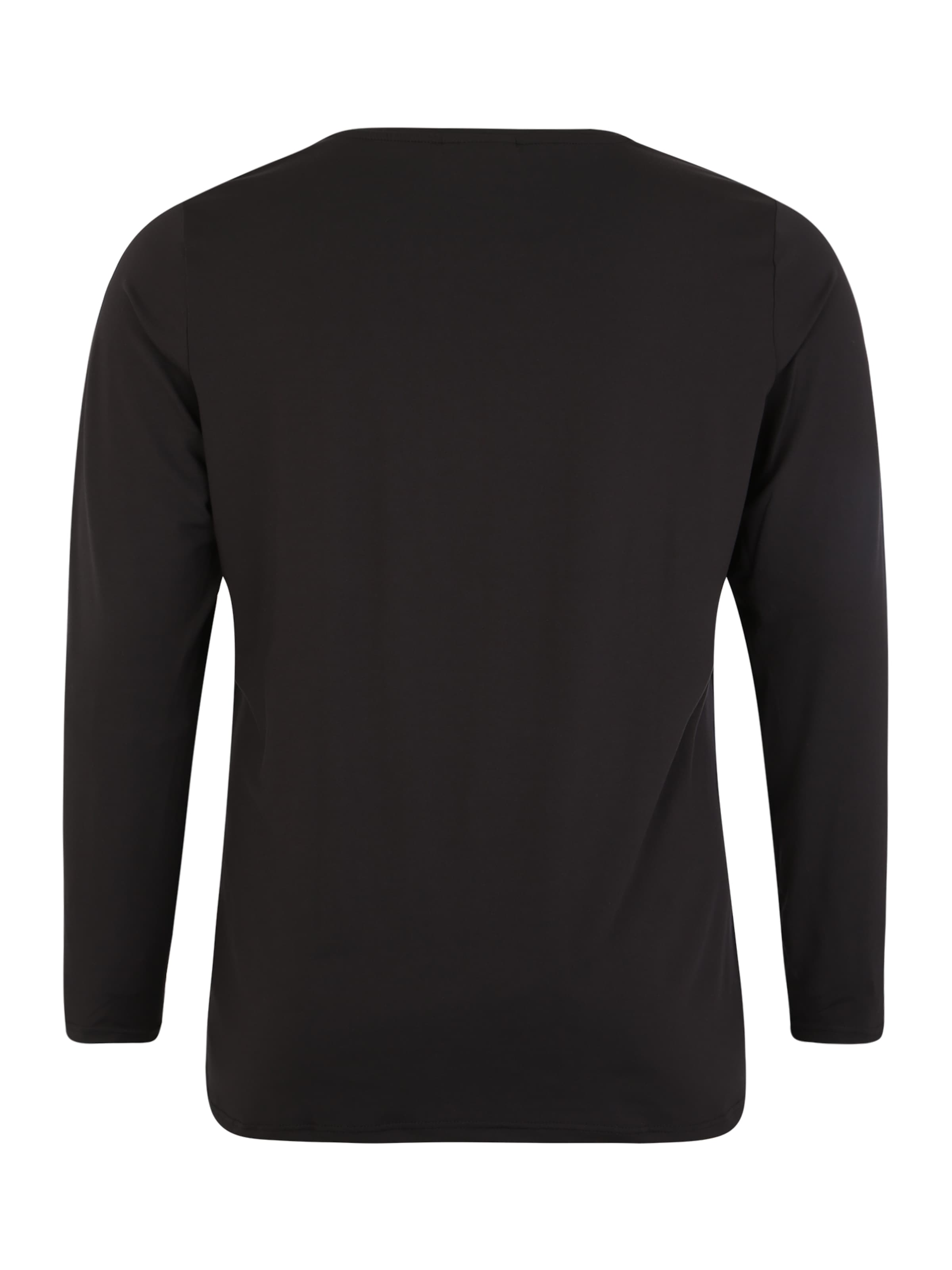 Active by Zizzi Funktionsshirt 'Abasic' in Schwarz: Rückseite